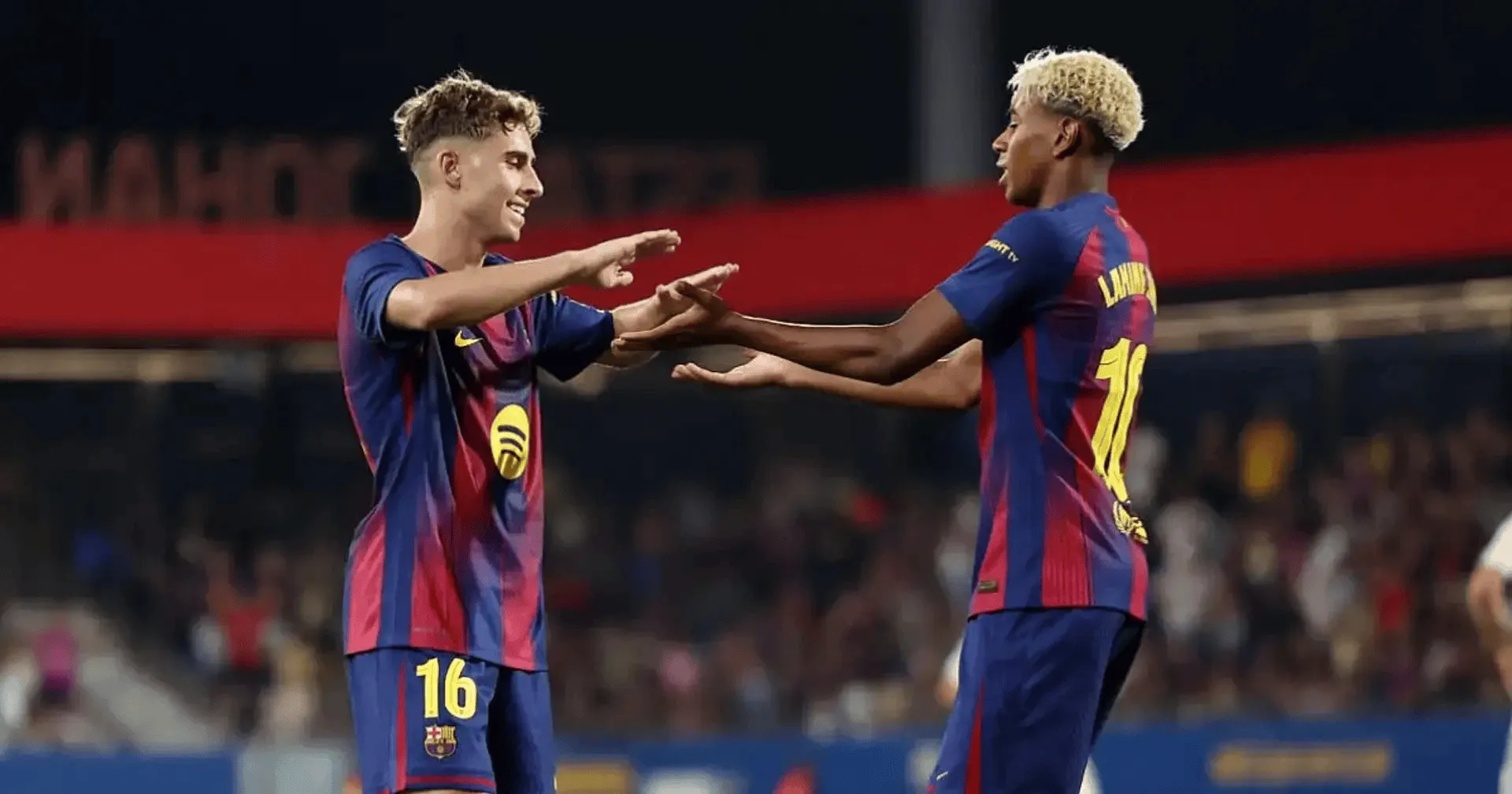 10球10助,费尔明成为亚马尔后本季第二位两双西甲球员